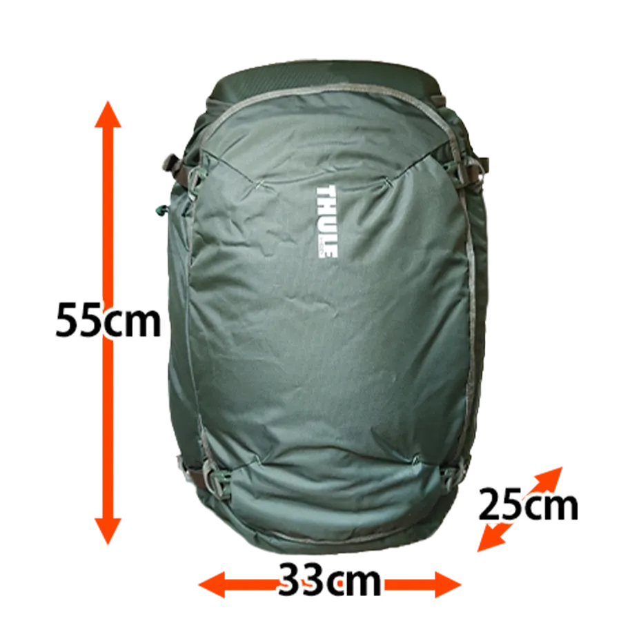 Thule Landmark 40L サイズ