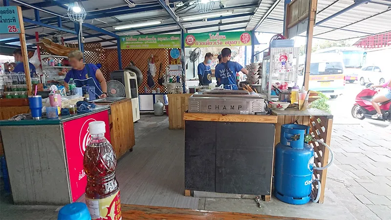 Kopion Boat Noodles Ayutthayaの店内の雰囲気