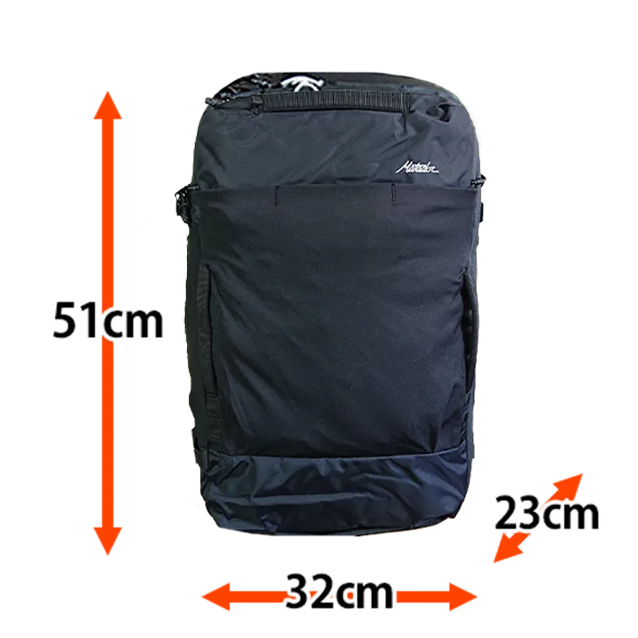 Matador GlobeRider35の 縦+幅+奥行きのサイズ