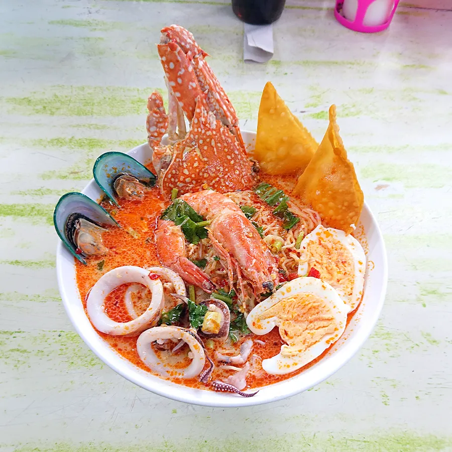 Mahasamutの海鮮トムヤムラーメン
