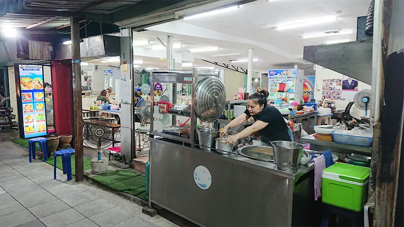 Mahasamutの店頭