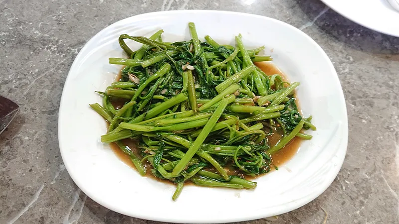 leng keeの空心菜炒め
